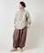 【チャイハネ】ヤオリ異素材パッチワークMEN'Sトップス