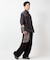 【チャイハネ】ヤオリ異素材パッチワークMEN'Sトップス