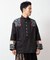 【チャイハネ】ヤオリ異素材パッチワークMEN'Sトップス