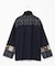 【チャイハネ】ヤオリ異素材パッチワークMEN'Sトップス