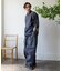 【チャイハネ】ヤオリ異素材パッチワークMEN'Sトップス