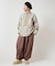 【チャイハネ】ヤオリ異素材パッチワークMEN'Sトップス