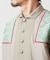 【チャイハネ】ヤオリ異素材パッチワークMEN'Sトップス