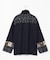 【チャイハネ】ヤオリ異素材パッチワークMEN'Sトップス