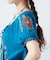 【チャイハネ】花刺繍クロスステッチワンピース