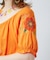 【チャイハネ】花刺繍クロスステッチトップス