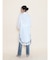 オーガンジーヘムロングシャツ