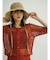 Openwork knit cardigan