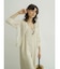 Openwork knit cardigan
