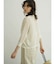 Openwork knit cardigan