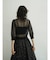 Openwork knit cardigan
