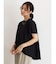 バックタック無地Tシャツ