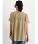 バックタック無地Tシャツ