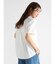 レディモチーフ刺繍Tシャツ