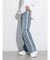 ウエストリブストレッチデニムパンツ