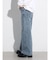 ウエストリブストレッチデニムパンツ