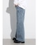 ウエストリブストレッチデニムパンツ