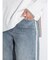 ウエストリブストレッチデニムパンツ