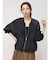 【大人気カラー「インディゴ」再入荷！】デニムライクシアーブルゾン