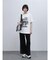 モノクログラフィックTシャツ