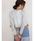 Bicolor sheer short cardigan