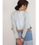 Bicolor sheer short cardigan