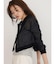 Bicolor sheer short cardigan