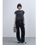 グラデーションスタッズ切替えスウェットパンツ (light gray)