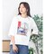 アートプリントタックデザインTシャツ