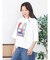 アートプリントタックデザインTシャツ