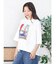 アートプリントタックデザインTシャツ