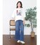 アートプリントタックデザインTシャツ