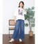 アートプリントタックデザインTシャツ