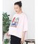 アートプリントタックデザインTシャツ