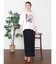 アートプリントタックデザインTシャツ