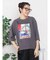 アートプリントタックデザインTシャツ