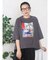 アートプリントタックデザインTシャツ