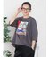 アートプリントタックデザインTシャツ