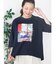 アートプリントタックデザインTシャツ