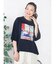 アートプリントタックデザインTシャツ