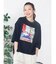 アートプリントタックデザインTシャツ