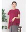 アシメレースヘムロゴTシャツ
