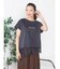 アシメレースヘムロゴTシャツ