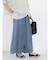 【大人気アイテム入荷！/ セットアップ可能】テンセルデニムワイドパンツ