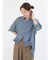【大人気アイテム入荷！/ セットアップ可能】ドロストテンセルデニムシャツ