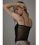 【Ample別注】PALM VELOUR SHEER BARETOP