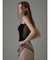 【Ample別注】PALM VELOUR SHEER BARETOP