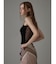 【Ample別注】PALM VELOUR SHEER BARETOP