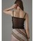 【Ample別注】PALM VELOUR SHEER BARETOP
