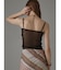 【Ample別注】PALM VELOUR SHEER BARETOP